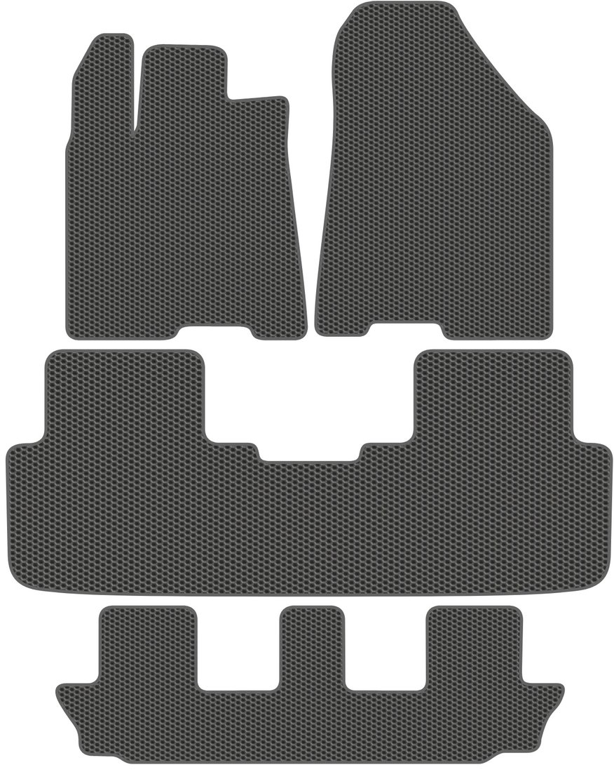 

Комплект ковриков для авто Alicosta Changan CS95 II (suv) 2023 - Н.В. +3 ряд (серый)