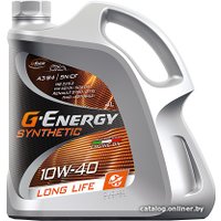 Моторное масло G-Energy Synthetic Long Life 10W-40 4л