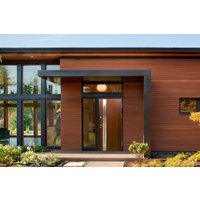 Металлическая дверь NORD DOORS Норд 70 НС-18Н21Ч32-Л (левый, каштан/белый)