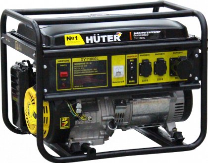 

Бензиновый генератор Huter DY11000L