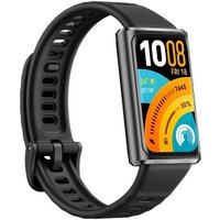 Фитнес-браслет Huawei Band 11 Pro (черный, с черным силиконовым ремешком, международная версия)