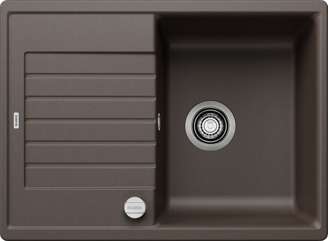 

Кухонная мойка Blanco Zia 45 S Compact 524720 (кофе, клапан-автомат)