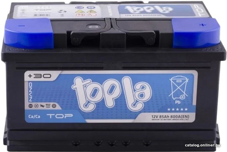 Автомобильный аккумулятор Topla TOP (85 А/ч) (118685)