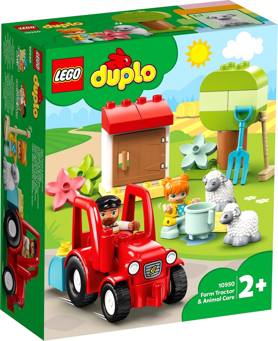 

Конструктор LEGO Duplo 10950 Фермерский трактор и животные