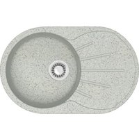 Кухонная мойка MARRBAXX Карельский камень модель 110/Q10 F110Q010 (серый/светло-серый)