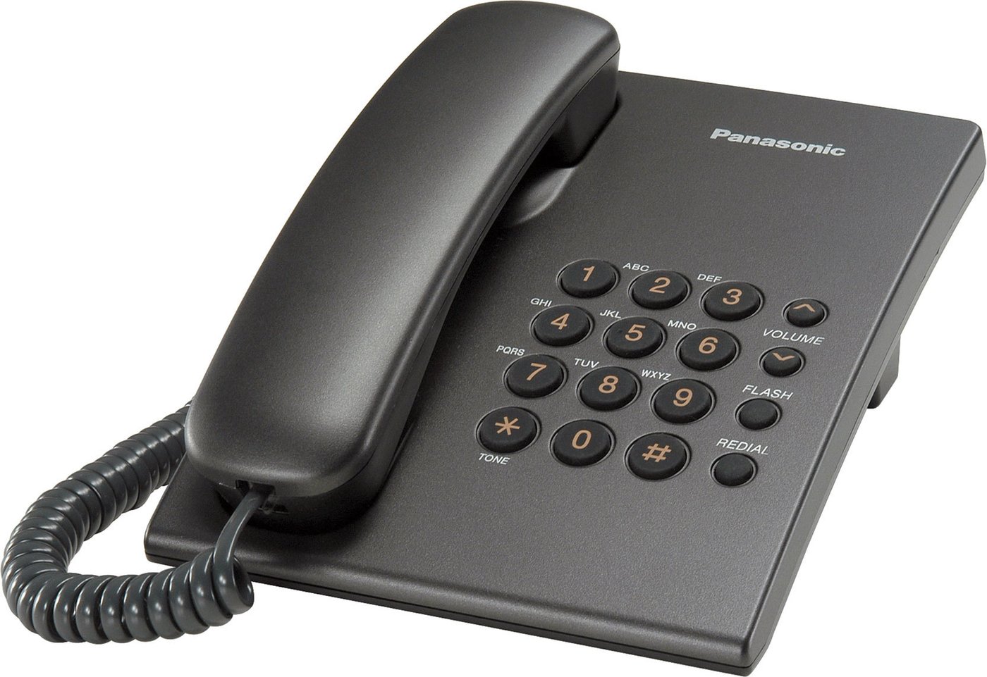 

Проводной телефон Panasonic KX-TS2350CAB (черный)