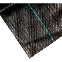 Укрывной материал GreenTerra Агроткань от сорняков 1.8х60м (100 г/м2, черный) UV