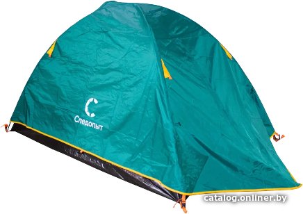 Треккинговая палатка Следопыт Venta 3 (зеленый)