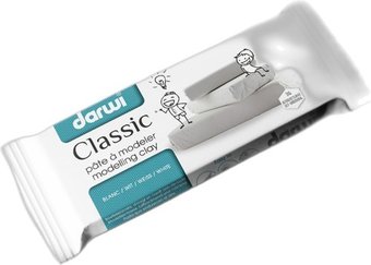 Глина для лепки Darwi Classic 1 кг (белый)