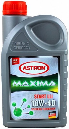 

Моторное масло Astron Maxima Start LLi 10W-40 4л