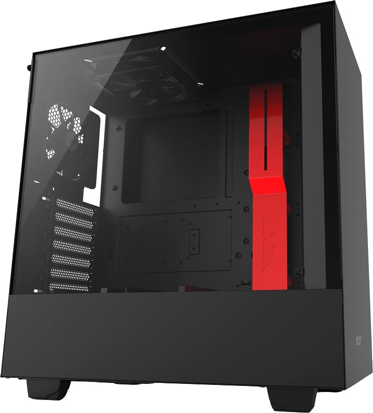 

Корпус NZXT H500 (черный/красный)