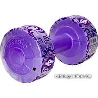 Гантель Евро-Классик 1.5 кг (фиолетовый перламутр)