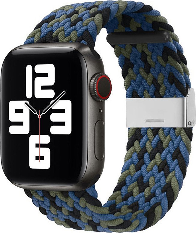 

Ремешок Hurtel Strap Fabric для Apple Watch Ultra/8/7/6/SE/5/4/3/2, 49мм/45мм/44мм/42мм (синий)