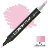 Маркер художественный Sketchmarker Brush Двусторонний R14 SMB-R14 (морозная слива)