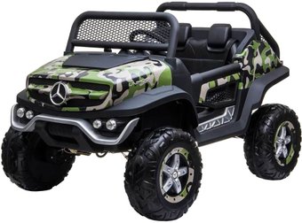 Электромобиль RiverToys Mercedes-Benz Unimog Concept P555BP 4WD (камуфляж)