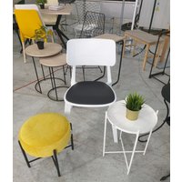 Журнальный столик Sheffilton SHT-CT8 (белый муар)