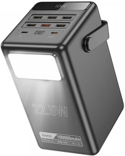 

Внешний аккумулятор Hoco DB03 100000mAh (черный)