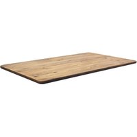 Столешница ErgoSmart 1300х750х27 мм (прямой край, дуб натуральный)