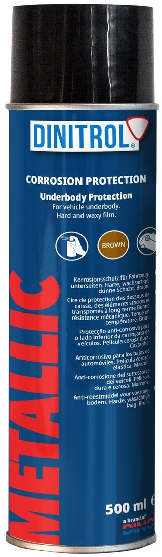

Dinitrol Metallic для днища и арок 0.5л, аэрозоль