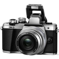 Беззеркальный фотоаппарат Olympus OM-D E-M10 Mark II Kit 14-42 EZ Silver