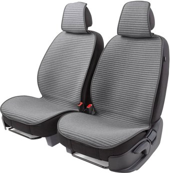 Накидка на автомобильное сидение Car Performance CUS-1042 GY (лен, серый)