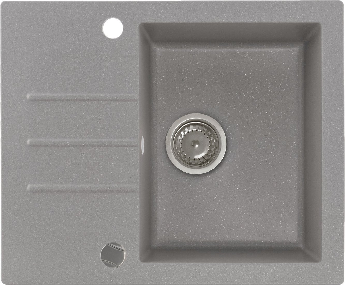 Кухонная мойка Kernau KGS A 4560 1B1D Grey Metallic