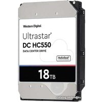 Жесткий диск WD Ultrastar DC HC550 18TB WUH721818ALE6L4