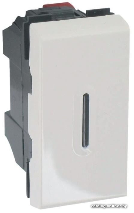 Выключатель Legrand Mosaic 77002 (белый)