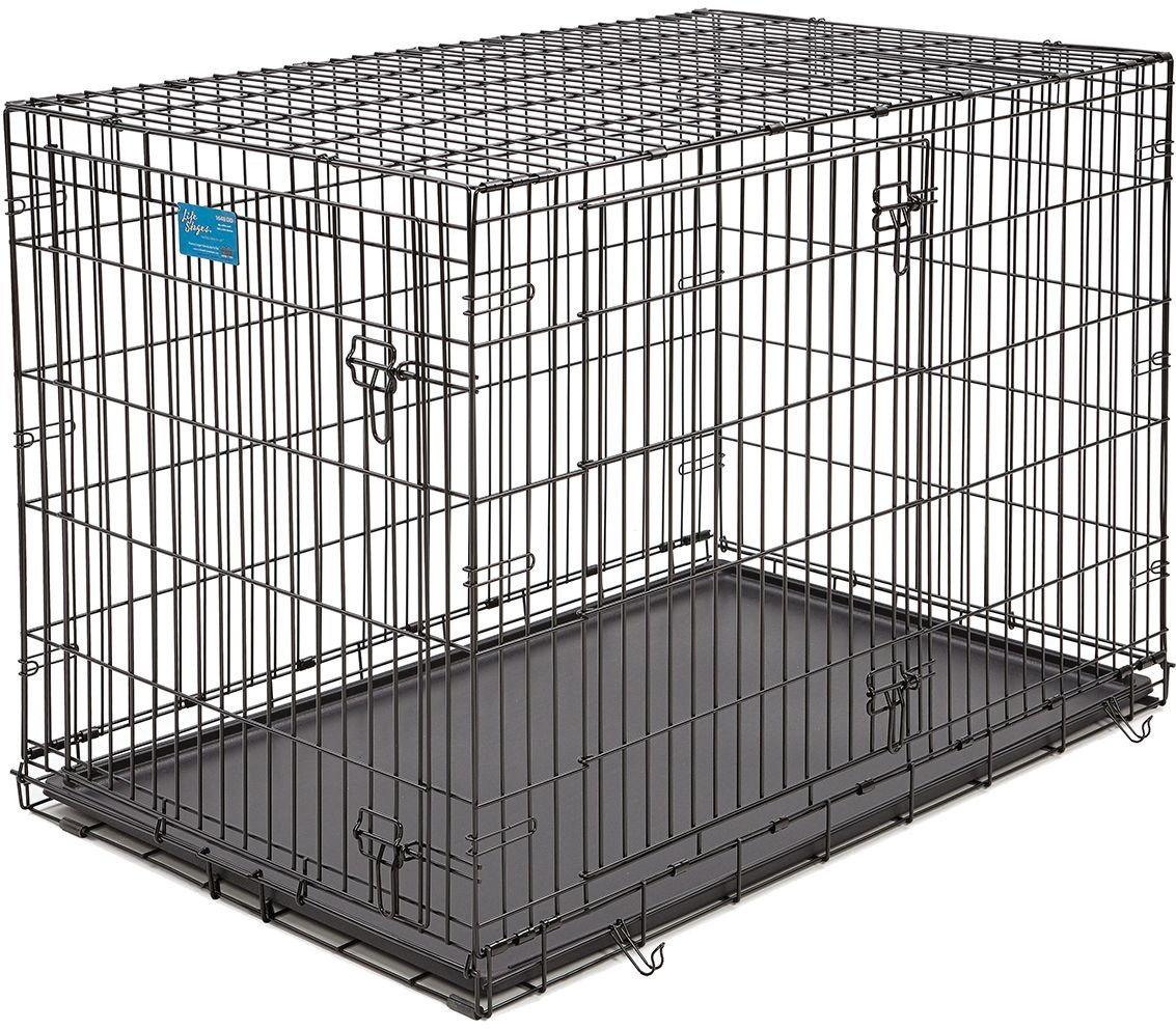 

Клетка Midwest Life Stages для собак 77.9x49x54.5см 1630DD (2 двери,черный)