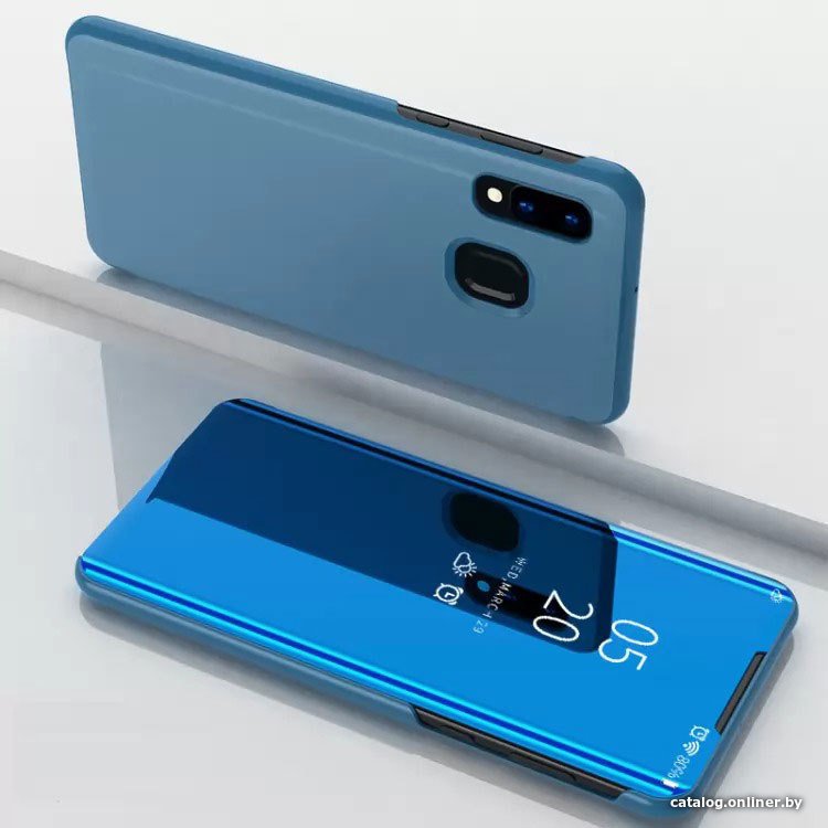 Чехол для телефона Case Smart view для Samsung Galaxy A40 (синий)