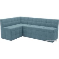Угловой диван Мебель-АРС Атлантис левый 212x84x135 (голубой Luna 089)