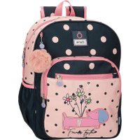 Школьный рюкзак Enso Friends together 9432221 (розовый/тёмно-синий)