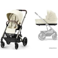 Универсальная коляска Cybex New Balios S Lux (2 в 1, seashell beige)