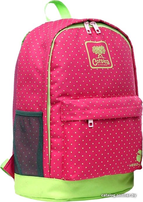 Городской рюкзак Yeso (Outmaster) 26001-1 (розовый/салатовый)