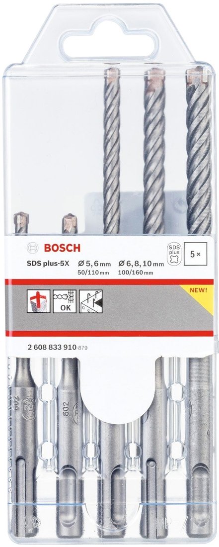 

Набор буров Bosch 2608833910 (5 предметов)
