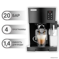 Рожковая кофеварка Sencor SES 4050SS (черный)