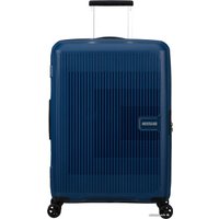 Чемодан-спиннер American Tourister Aerostep Navy Blue 67 см