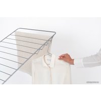 Сушилка для белья Brabantia Hangon 25 м с перекладиной 403545 (серый металлик)