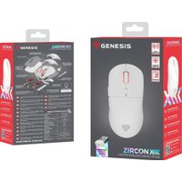 Игровая мышь Genesis Zircon XIII Custom (белый)