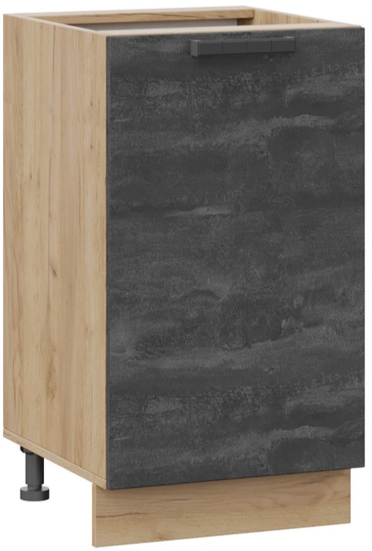 

Шкаф напольный Трия Детройт 1Н45 (дуб крафт золотой/угольный камень)