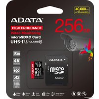 Карта памяти ADATA High Endurance 256Gb AUSDX256GUI3V30SHA2-RA1