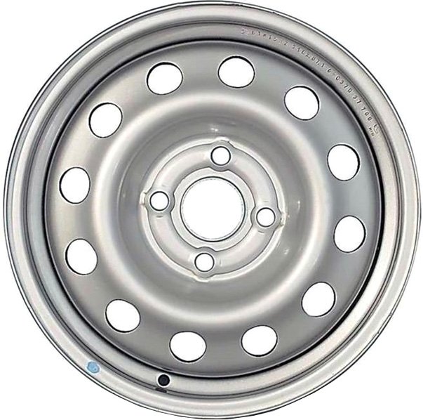 

Штампованные диски Eurodisk 65A41C ED 16x6" 4x100мм DIA 60.1мм ET 41мм Silver