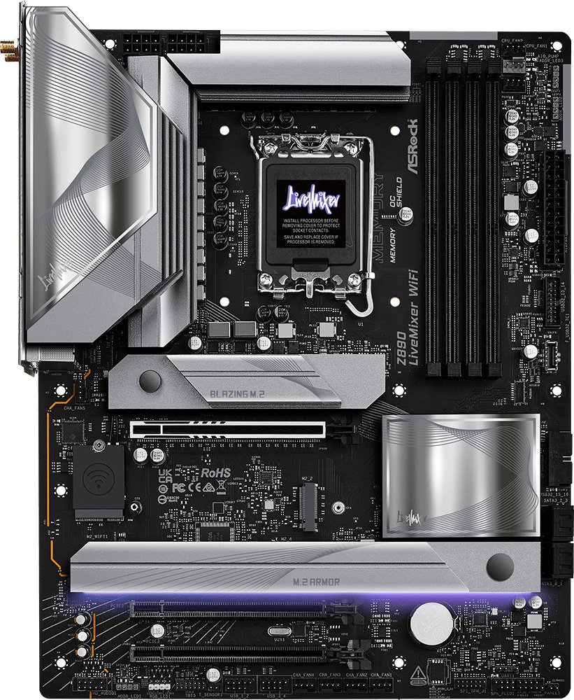 

Материнская плата ASRock Z890 LiveMixer WiFi