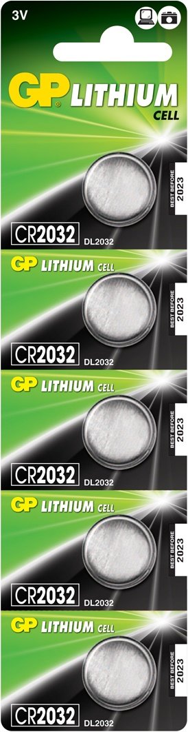 

Батарейка GP Lithium CR2032 5 шт.