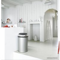 Мусорное ведро Brabantia Touch Bin 60 л (серый металлик/стальной)