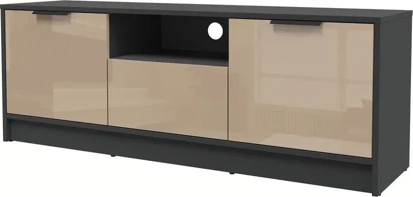 

Тумба Интерлиния ТВ Концепт КТ-ТВ3-50 Глосс (антрацит/капучино глянец)