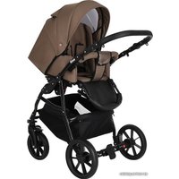 Универсальная коляска Pituso Nino (2 в 1, 3008/1 cappuccino/metalic mocca)