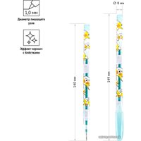 Набор гелевых ручек ArtSpace Милые зверушки с блестк. GPCA12_53166 (12 цв)