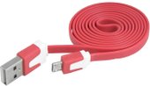 LX8396 USB Type-A - microUSB (1 м, красный)