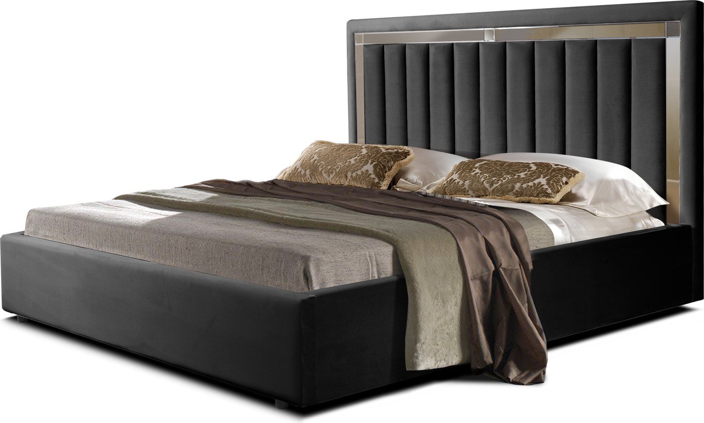 Кровать ФорестДекоГрупп Софи 1 160x200 без ПМ (Veluta Lux 34)